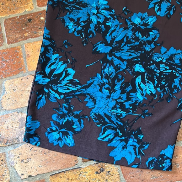 WHO WHAT WEAR Floral Midi Pencil Skirt sz8 NWT - Picture 10 of 14